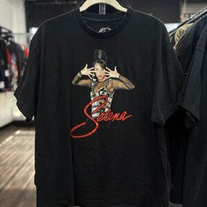 Vintage Selena Quintanilla Graphic T-Shirt Size Large | Black Latin Music Tejano